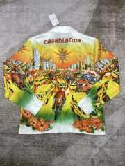 1:1 Quality Casa City Traffic Scene Silk Long Sleeve Shirt