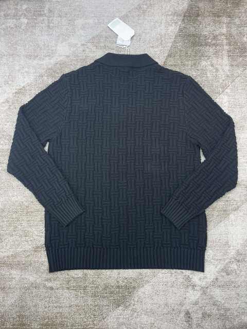 1:1 Quality Casa Patchwork Patterned Pearl Button Lapel Sweater 2 colors