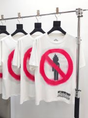 1:1 Quality Red Symbol Print Tee