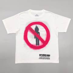 1:1 Quality Red Symbol Print Tee
