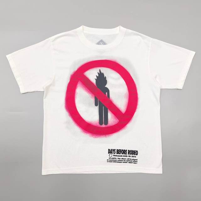 1:1 Quality Red Symbol Print Tee