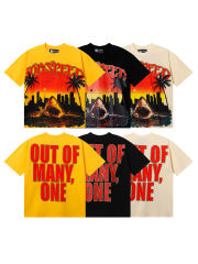 28018619 City Sunset Shark Coconut Print Tee 3 colors