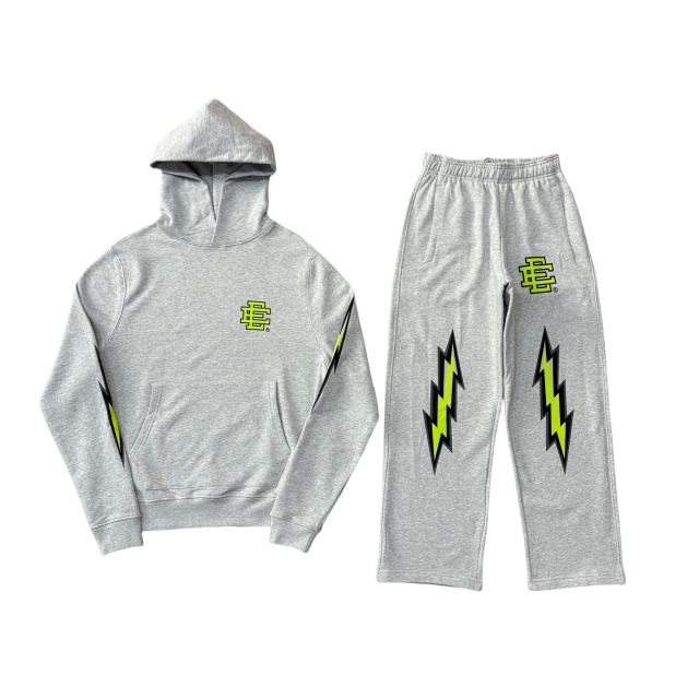 1:1 Quality EE Eric Lightning Star Hoodie & Pants Set