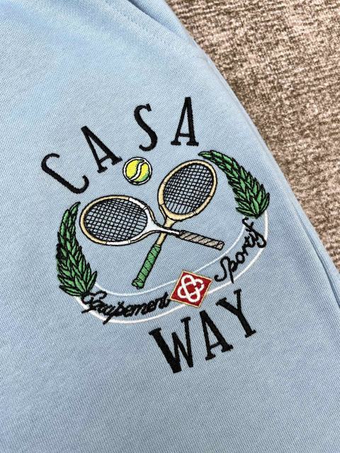 1:1 Quality Casa Racket Embroidered Drawstring Sweatpants