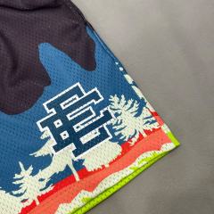 1:1 Quality Eric EE Pine Forest Scene Printed Breathable Shorts 2 colors