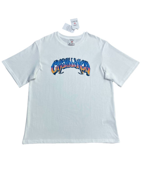 1:1 Quality CasaGradient Letter Print Tee