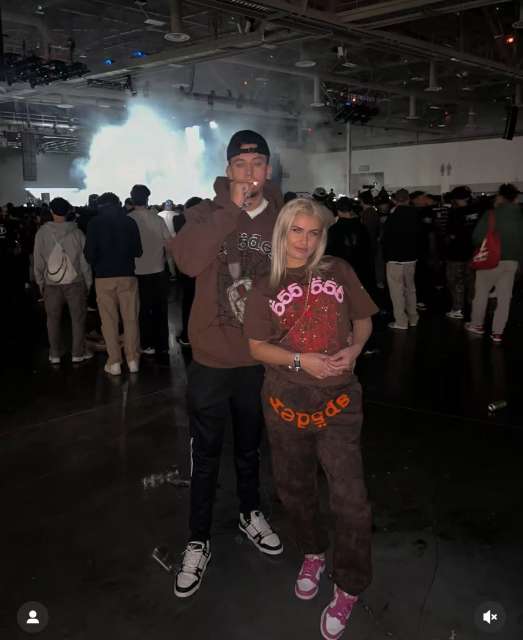 1:1 Quality ComplexCon × Spider × Streetwear Black Brown Hoodie & Pants Set