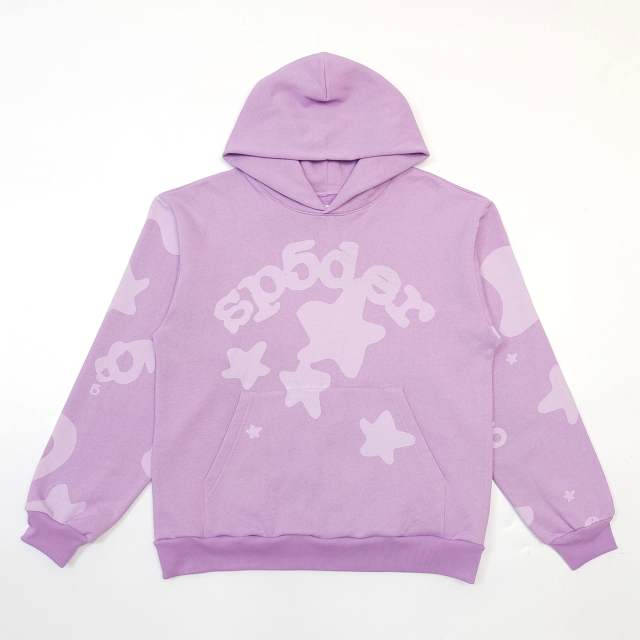 1:1 Quality  Big Star Taro Purple Hoodie & Pants Set