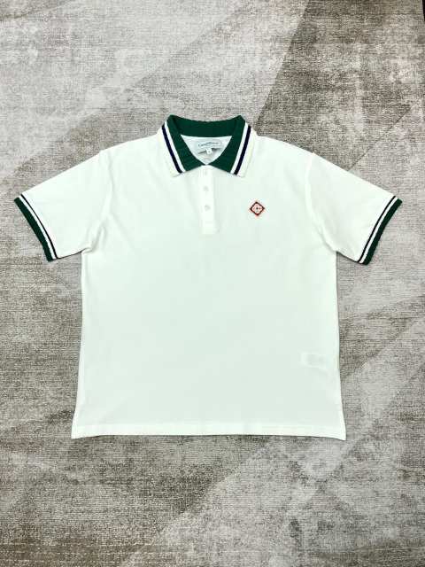 1:1 Quality Casa Plaid Colorblocked Lapel Button Down Embroidered Polo Shirt