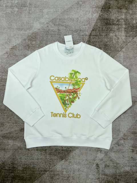 1:1 Quality Casa Inverted Triangle Print Crew Neck Sweatshirt