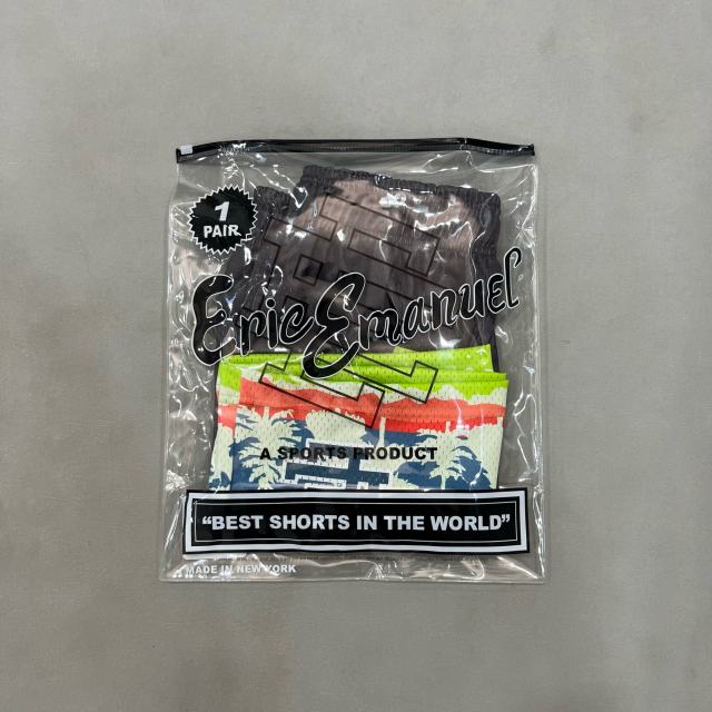 1:1 Quality Eric EE Pine Forest Scene Printed Breathable Shorts 2 colors