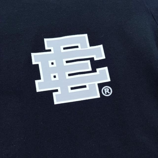 1:1 Quality Eric EE Color blocked logo print on chest Tee 3 colors