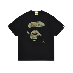 Bape Line Camouflage Ape Face Tee 2 colors
