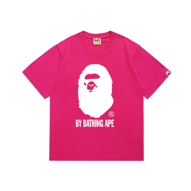 Bape Black or White Ape Head Print Tee 7 colors
