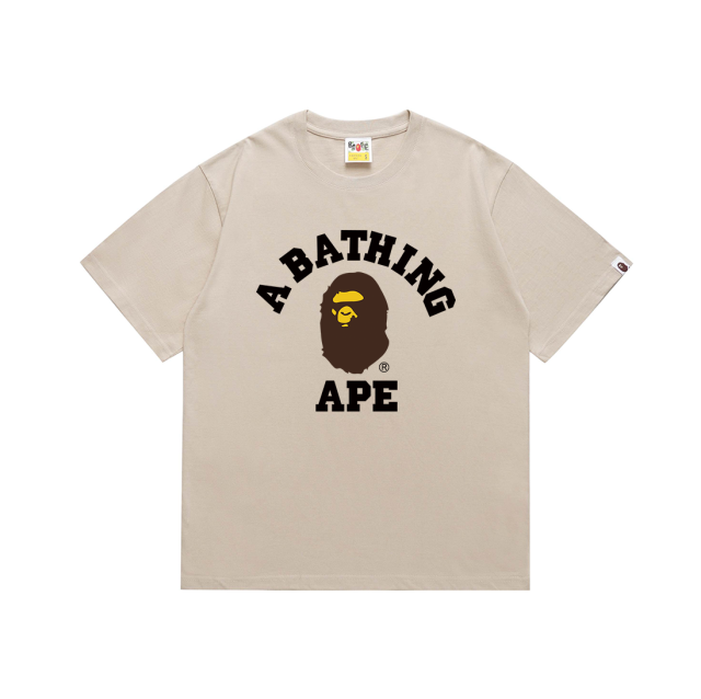 Bape Ape Small Head Classic Letter Print Tee 14 colors