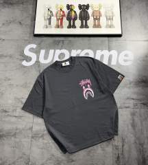Bape Co-branded Shark's Mouth Letter Print tee 4 colors