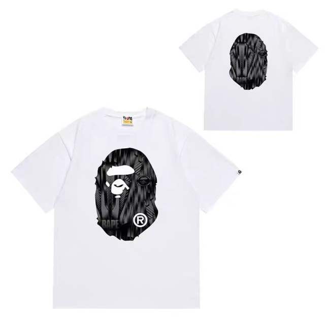 Bape Racing Speed Fuzzy Ape Head Tee 4 colors
