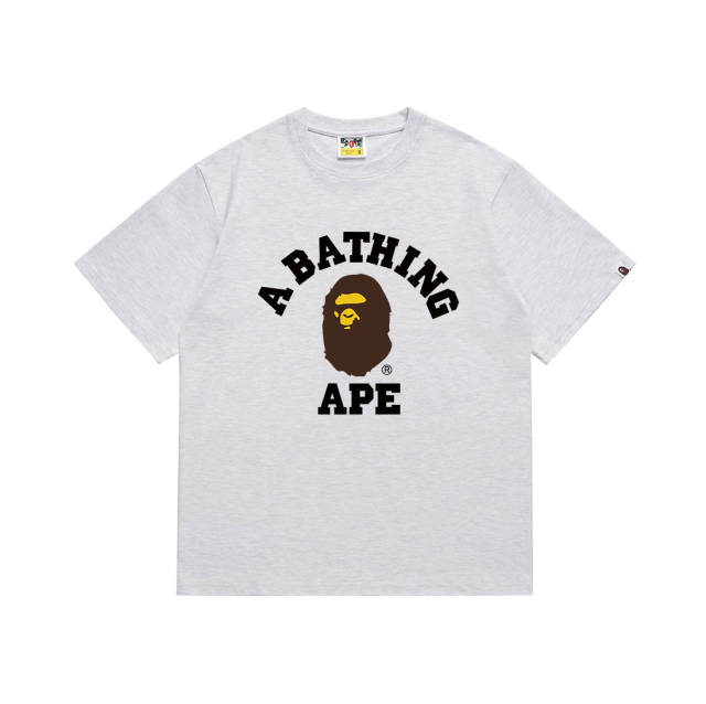 Bape Ape Small Head Classic Letter Print Tee 14 colors