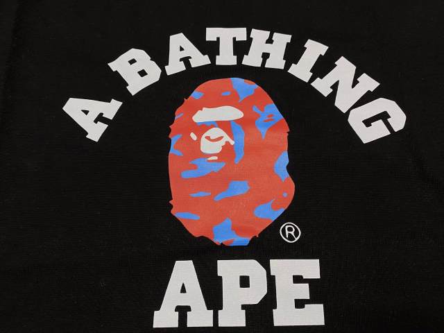 Bape Knockout Camo Ape Small Head Print Tee 4 colors