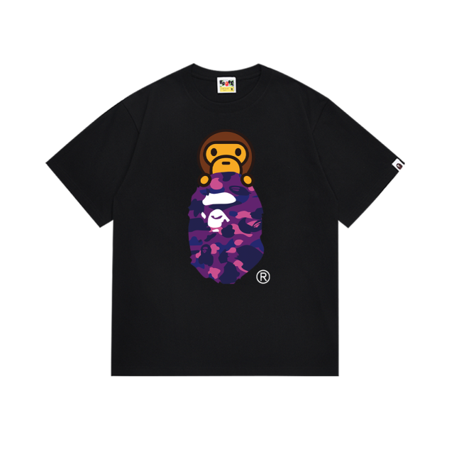 Bape Camouflage Monkey Ape Head Pattern Tee 8 colors