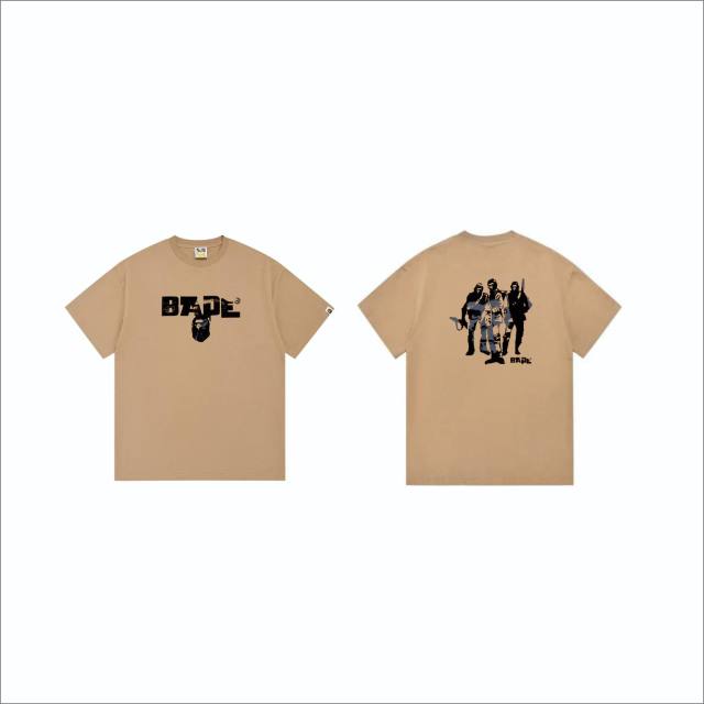 Bape Ape Army Letter Print Tee 2 colors