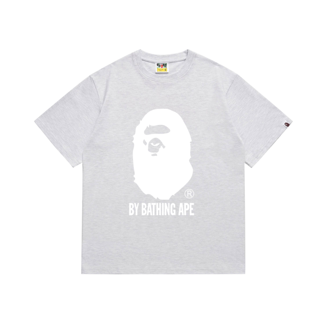 Bape Black or White Ape Head Print Tee 7 colors