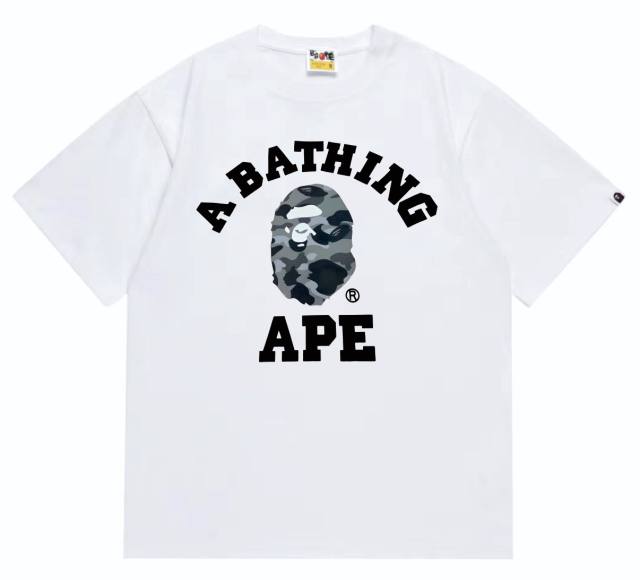 Bape Camo Ape Head Letter Print Tee 4 colors