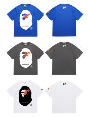 Bape Lightning Ape Big Head Pattern tee 3 colors