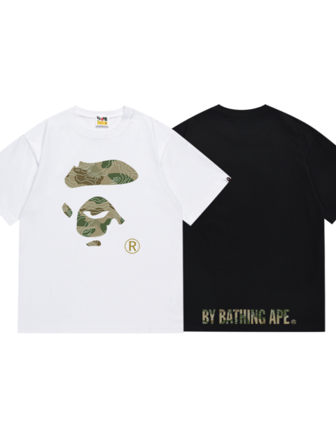 Bape Line Camouflage Ape Face Tee 2 colors