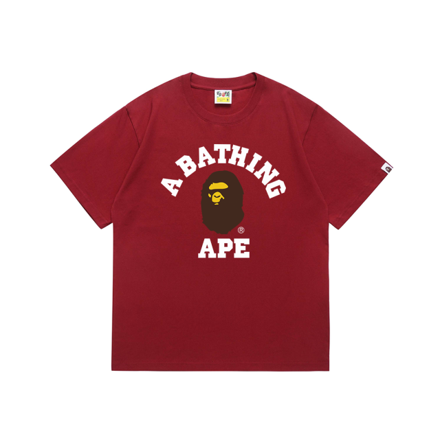 Bape Ape Small Head Classic Letter Print Tee 14 colors