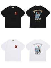 Bape store behind the flaming ape head Mt. Fuji Tee 2 colors