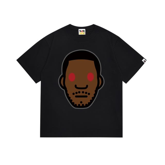 Bape Co-branded cartoon character print Tee 2 colors