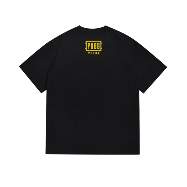 Bape PUBG Co-Branded Orange Camouflage Ape Head Tee 2 colors