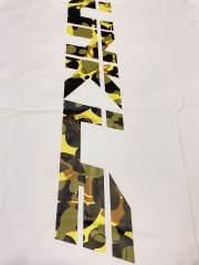 Bape Co-branded Camouflage Pattern Letter Print Tee 2 colors