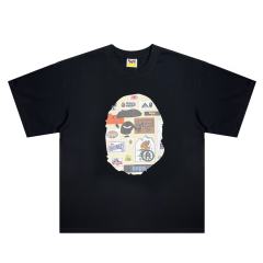 Bape Signature Graffiti Print Short Sleeve Tee 2 colors