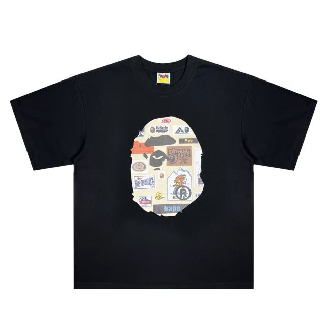 Bape Signature Graffiti Print Short Sleeve Tee 2 colors