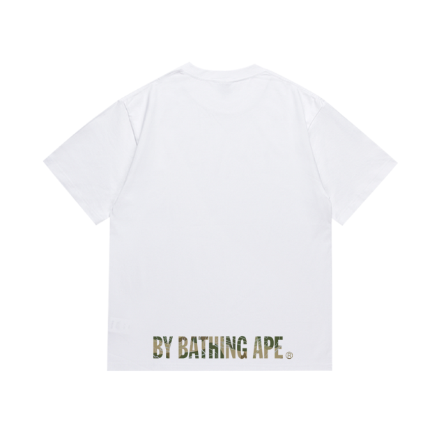 Bape Line Camouflage Ape Face Tee 2 colors