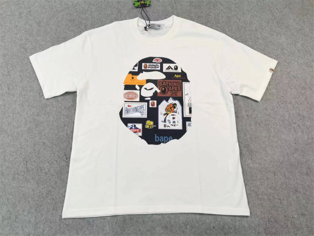 Bape Signature Graffiti Print Short Sleeve Tee 2 colors