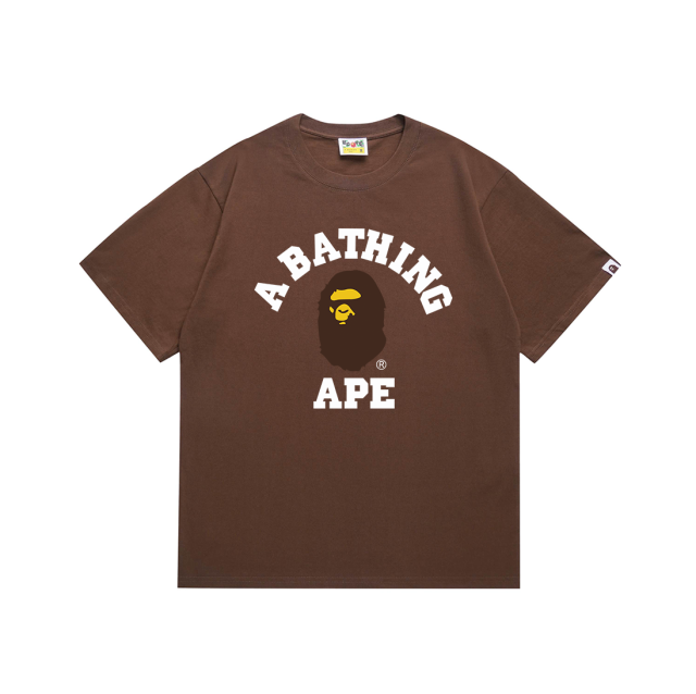 Bape Ape Small Head Classic Letter Print Tee 14 colors