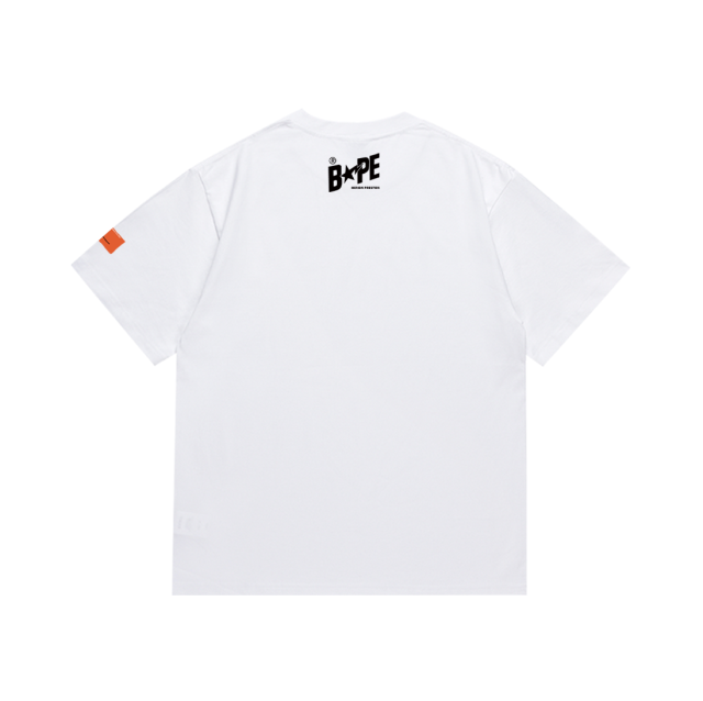 Bape Lightning Ape Big Head Pattern tee 3 colors
