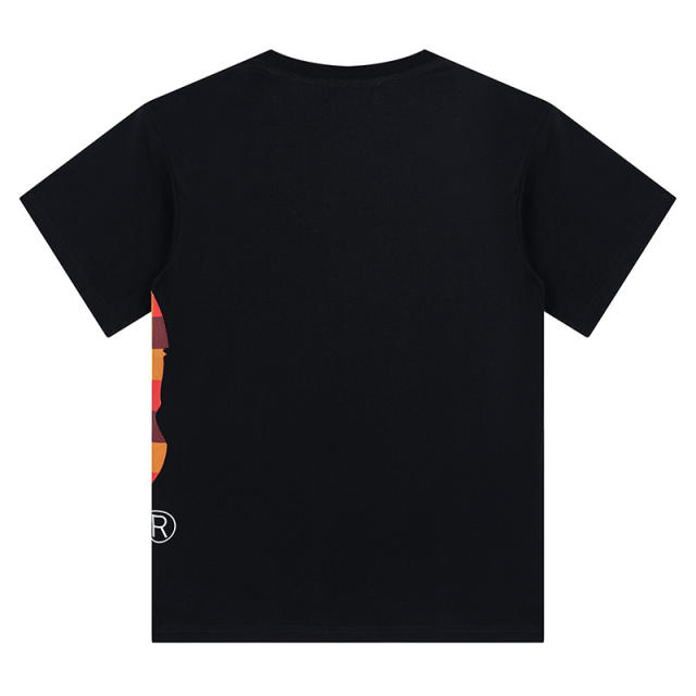 Bape Side Check Big Ape Head Print Tee 4 colors