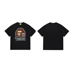 Bape Co-branded Digital Pixel Ape Head Print Tee 2 colors