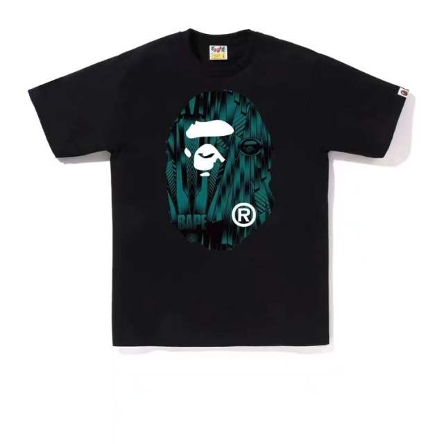 Bape Racing Speed Fuzzy Ape Head Tee 4 colors