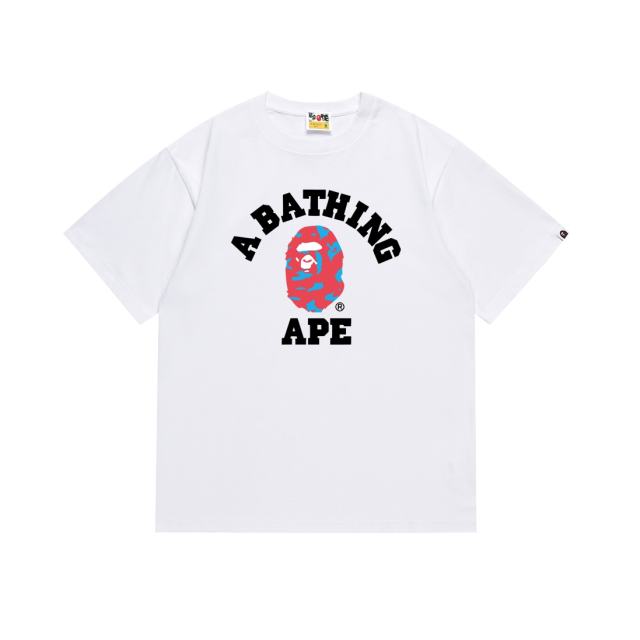 Bape Knockout Camo Ape Small Head Print Tee 4 colors