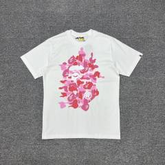 1:1 Quality Bape Reinvented Camouflage Ape Big Head Print Tee 6 colors