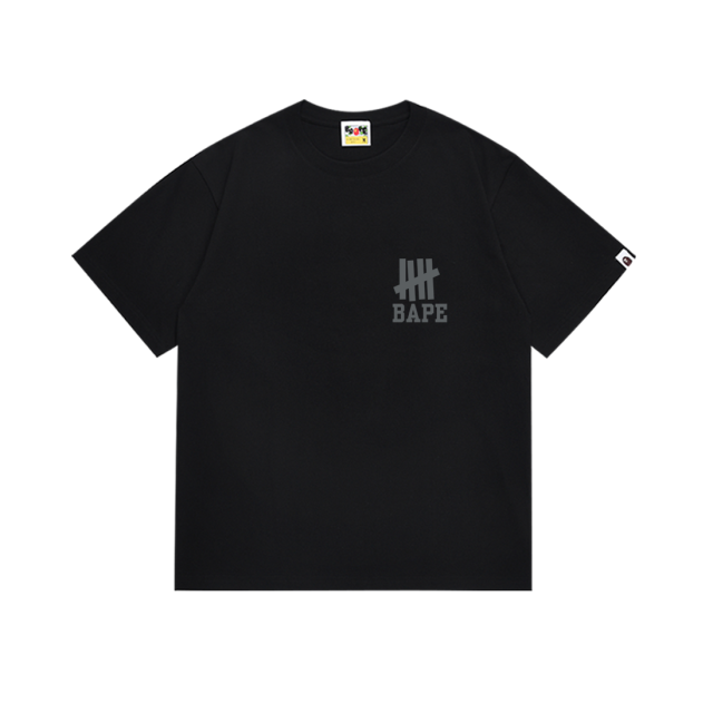 Bape Joint five-stripe letter-printed Tee 2 colors