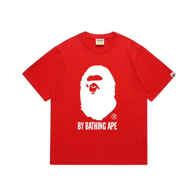 Bape Black or White Ape Head Print Tee 7 colors