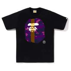Bape Patchwork Camouflage Ape Head Print Tee 8 colors