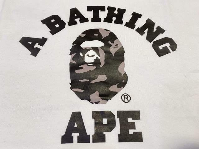Bape Knockout Camo Ape Small Head Print Tee 4 colors