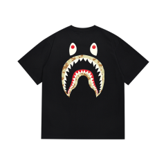 Bape Camouflage Shark Bubble Print Tee
